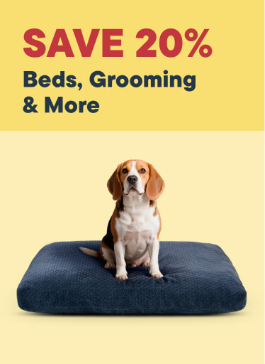 Beds, grooming & More – Save 20%
