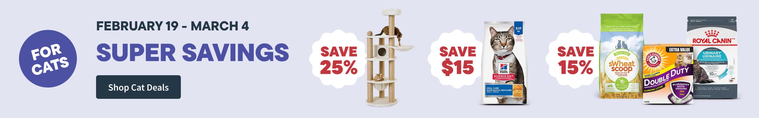 Flyer Saving for cats - Shop Cat Deals