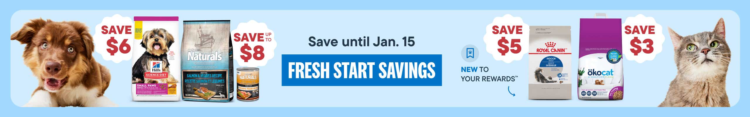 Fresh Start Savings: Save until Jan 15