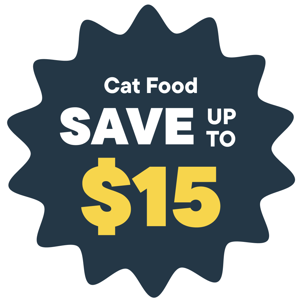 Cat Food. Save up to $15