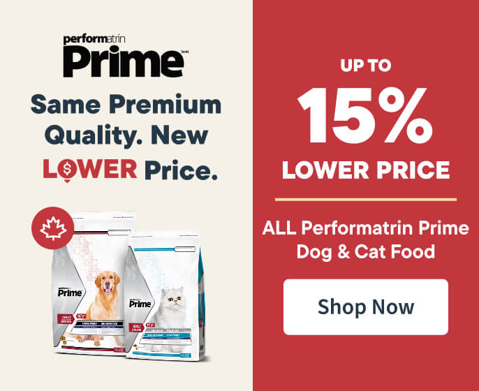 Performatrin Prime. Same Premium Quality New Lower Price