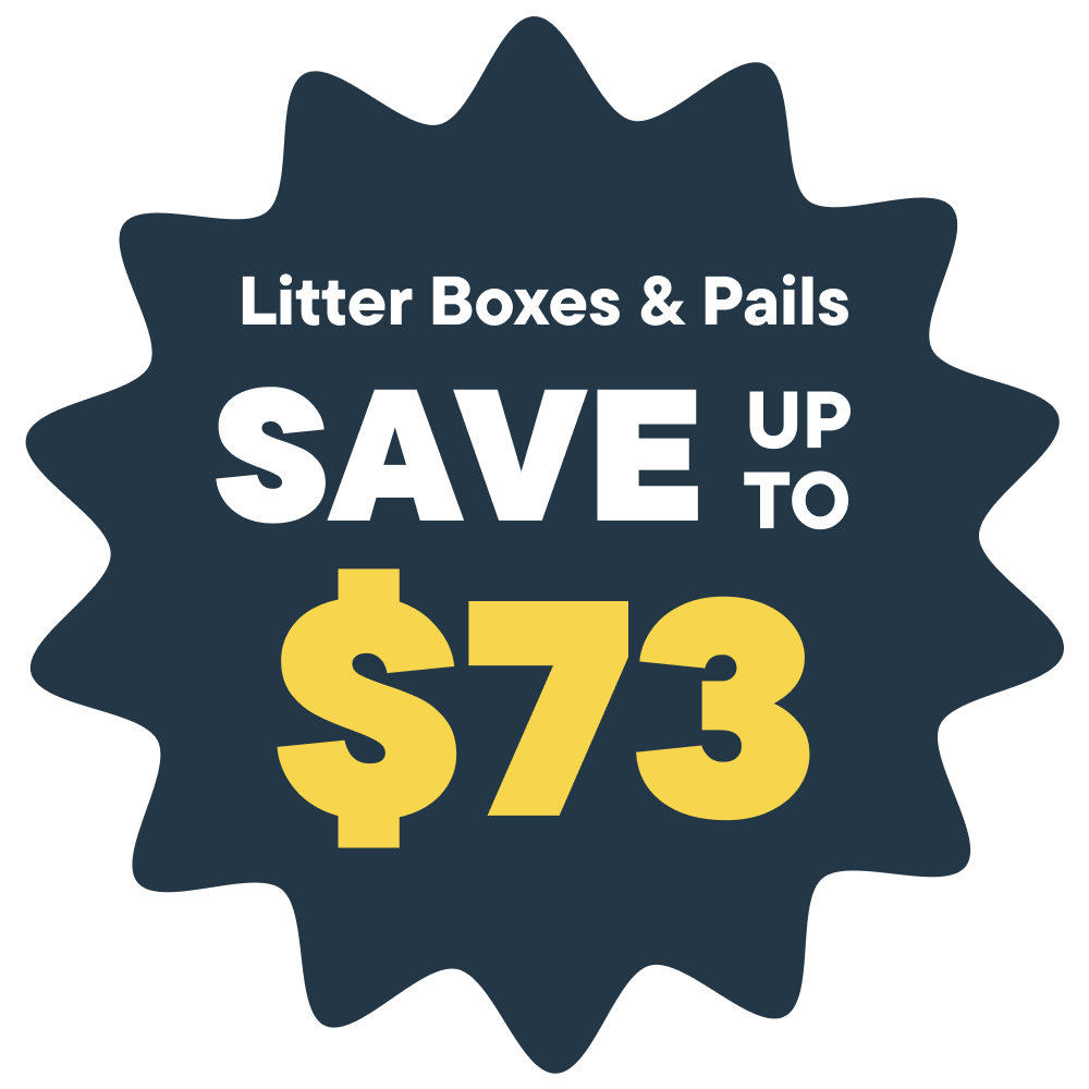 Litter Boxes and Pails. Save up to $73