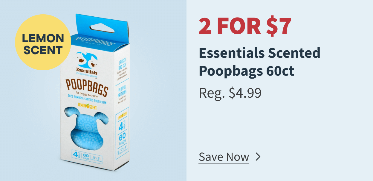 Essentials Scented poopbags - Save Now