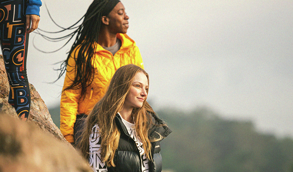 people wearing Columbia coats