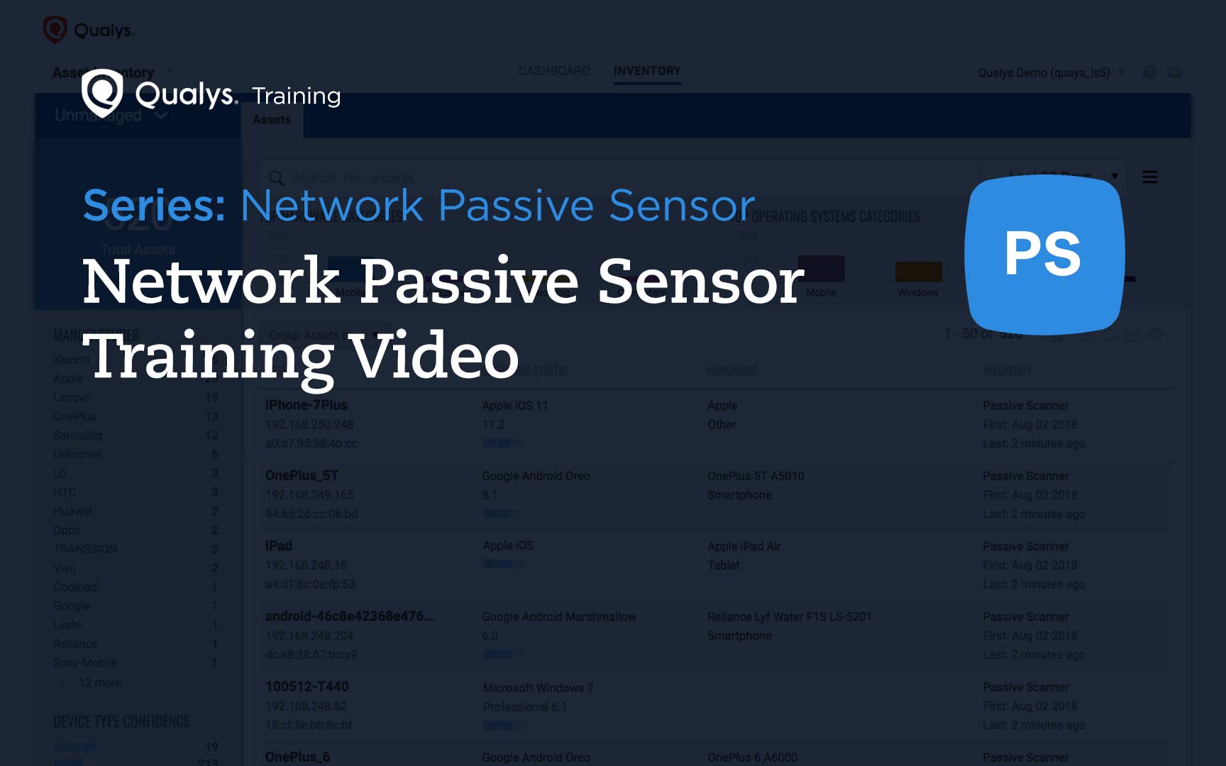 Network Passive Sensor Training Video