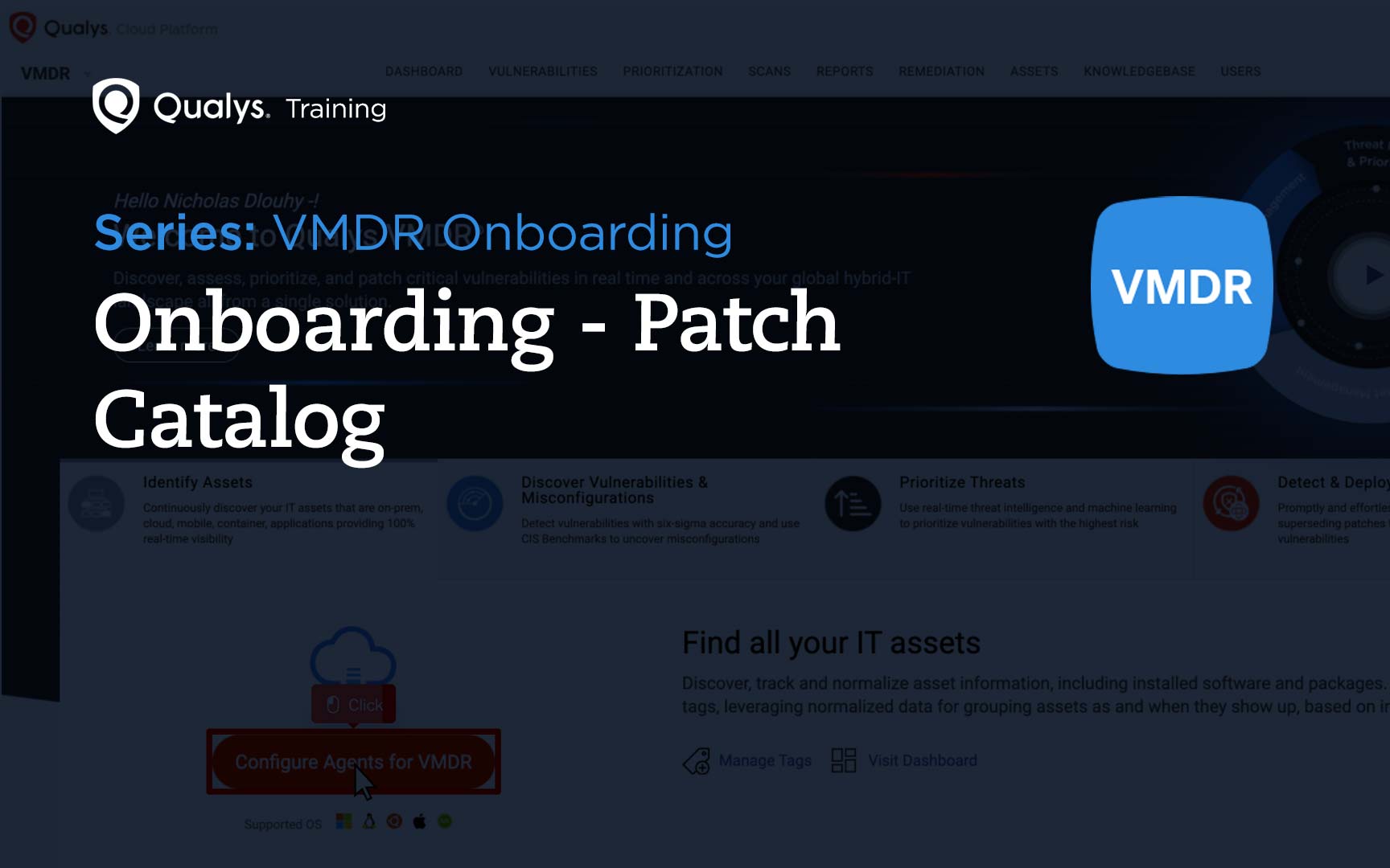 Onboarding - Patch Catalog