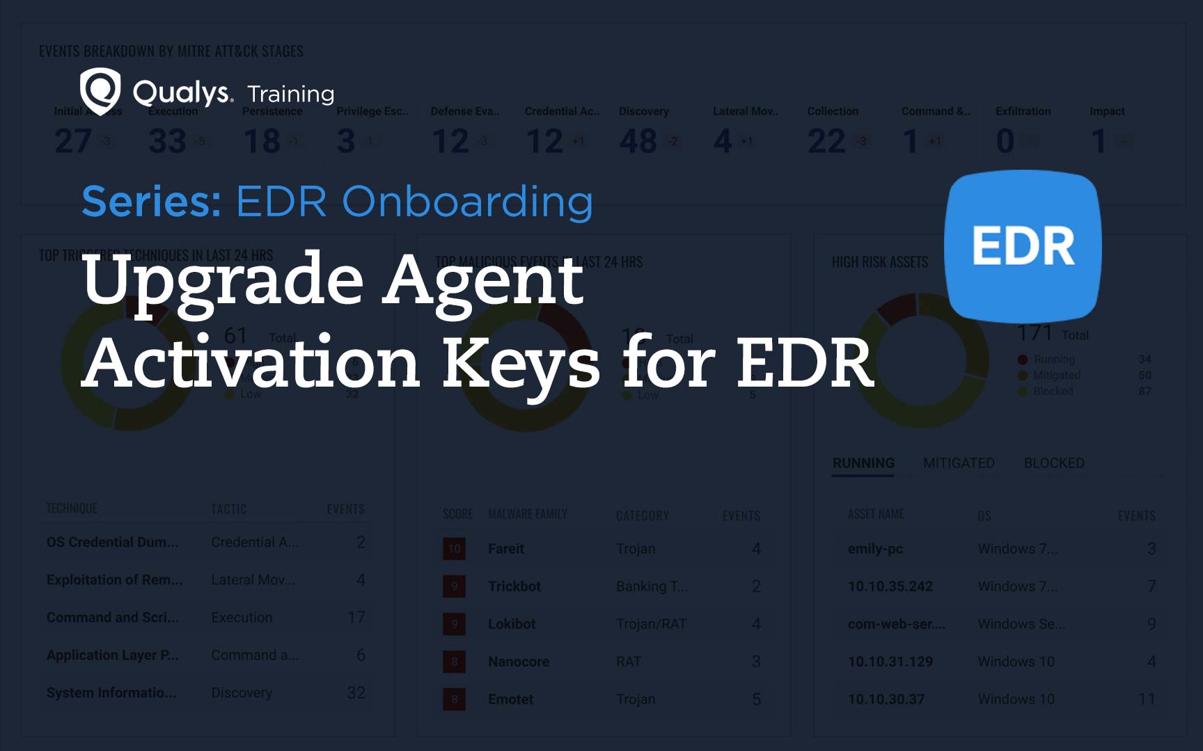 Upgrade Agent Activation Keys for EDR