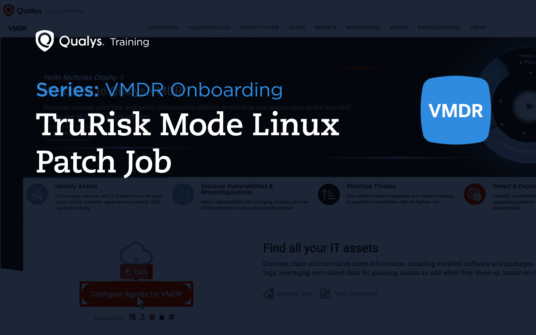 TruRisk Mode Linux Patch Job