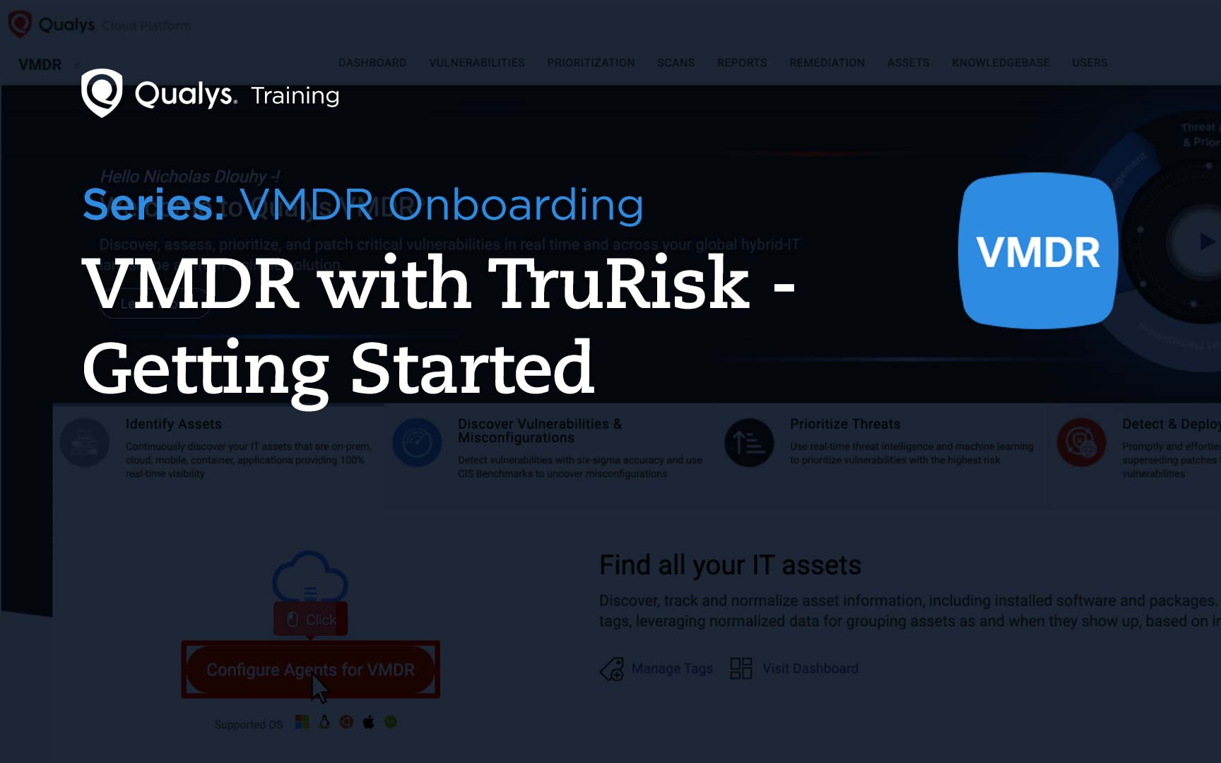 VMDR with TruRisk - Getting Started