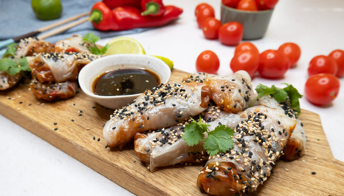 Airfryer kasvis-dumplingit