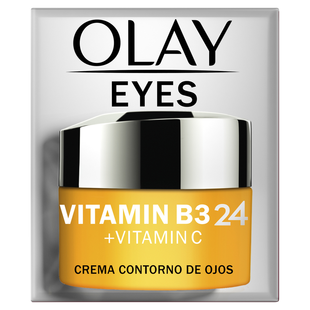 Olay Vitamin B3 24 + Vitamin C Crema Contorno De Ojos
