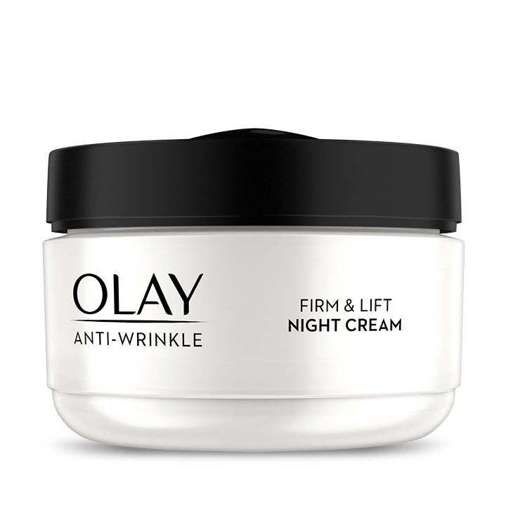 Olay Anti-Wrinkle Firm And Lift Night Moisturiser, 50ML - SI1