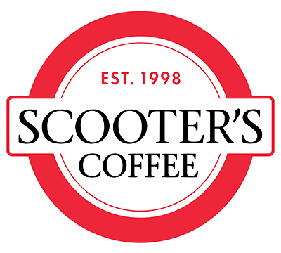 Scooter's Logo (White)