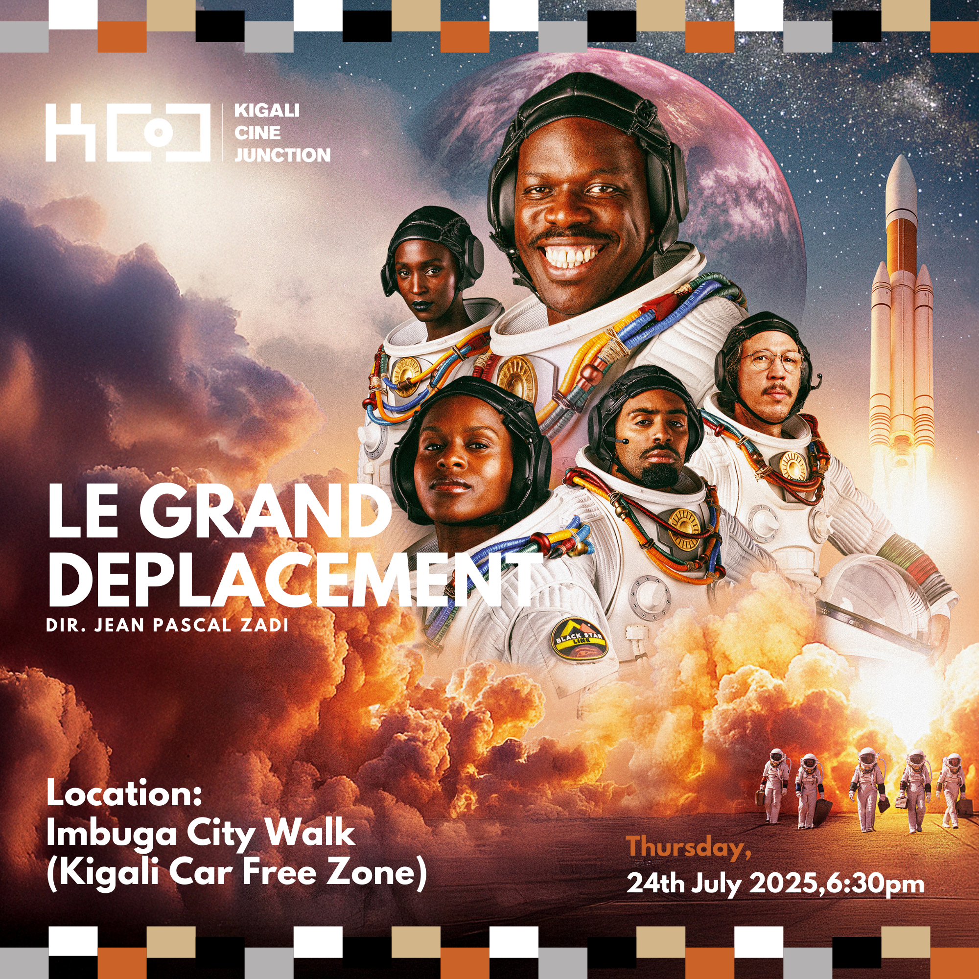 Le Grand Deplacement: An African Space Mission with a Comedic Orbit