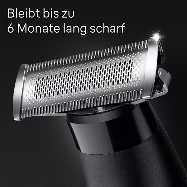 Bleibt bis zu 6 Monate lang scharf Bleibt bis zu 6 Monate lang scharf