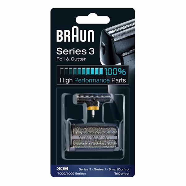 Series 3 Scherfolie und Klingenblock 30B Ersatzpackung in schwarz