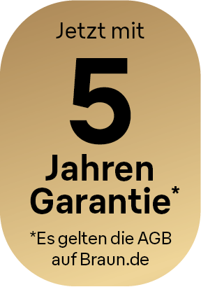 5 Jahren Garantie