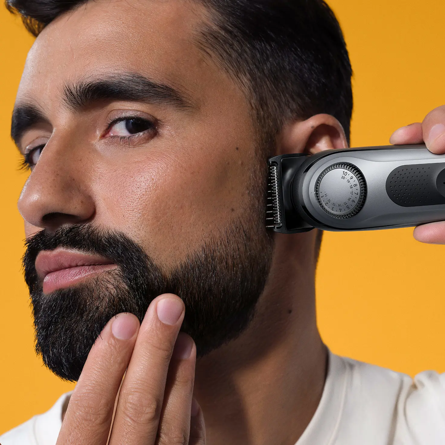 Braun Series 7 BT 7420 : Wasserdichter Barttrimmer für Herren 