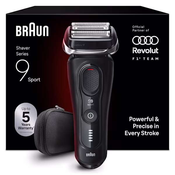 Braun Series 9 Sport 9100si Rasierer mit Reiseetui. Braun Series 9 Sport 9100si Rasierer mit Reiseetui.