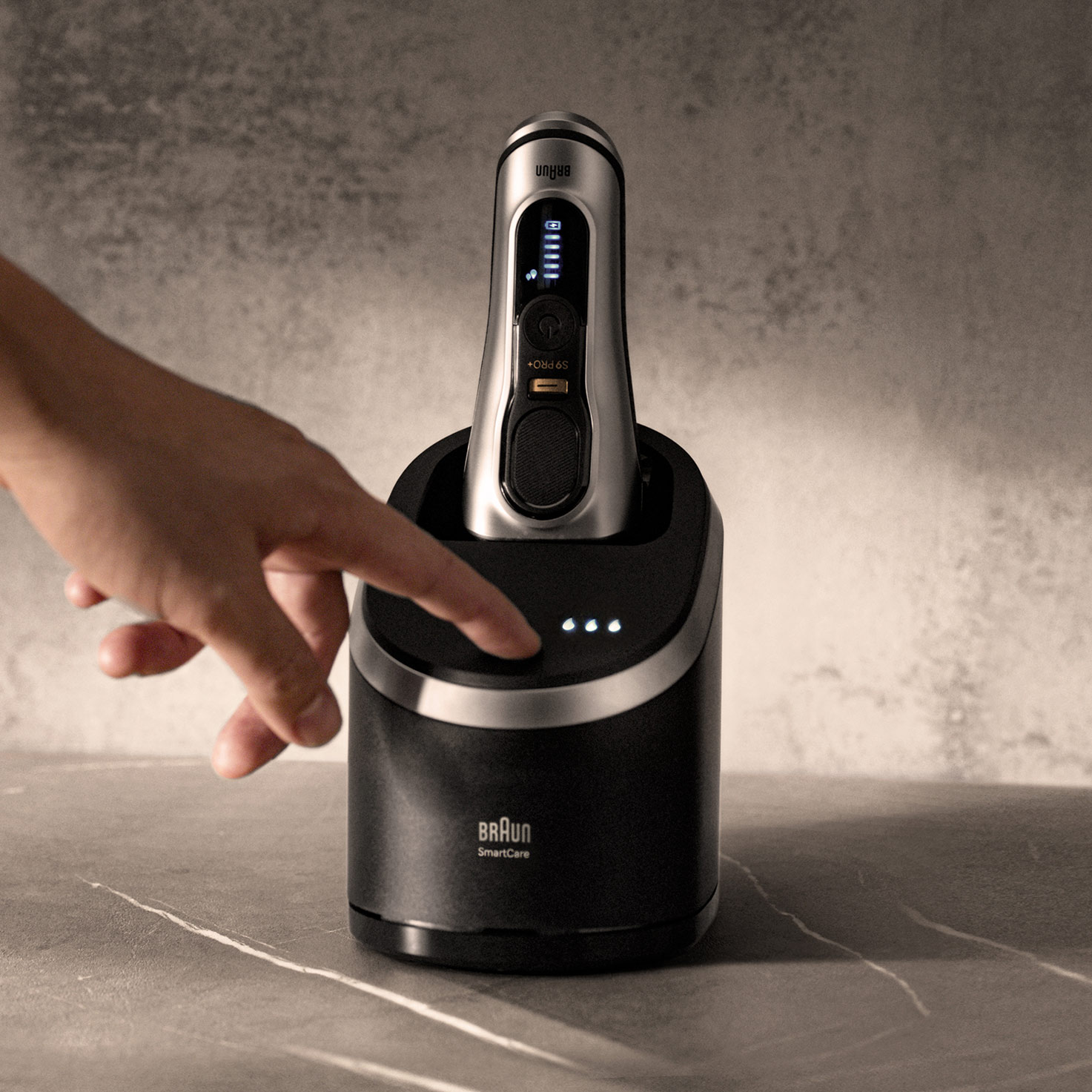 Braun Series 9 Pro+ Elektrorasierer mit ProTrimmer | Braun DE Braun Series 9 Pro+ Elektrorasierer mit ProTrimmer | Braun DE
