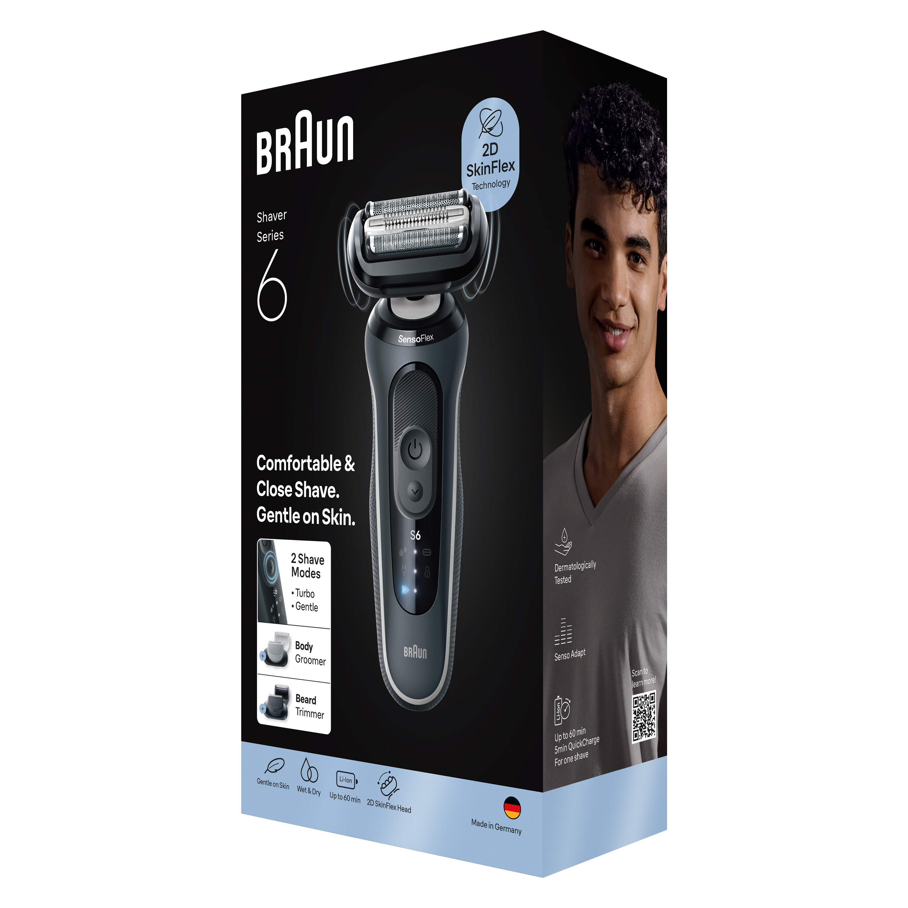 Braun Elektrorasierer Series 6 62-G1200si | Braun DE