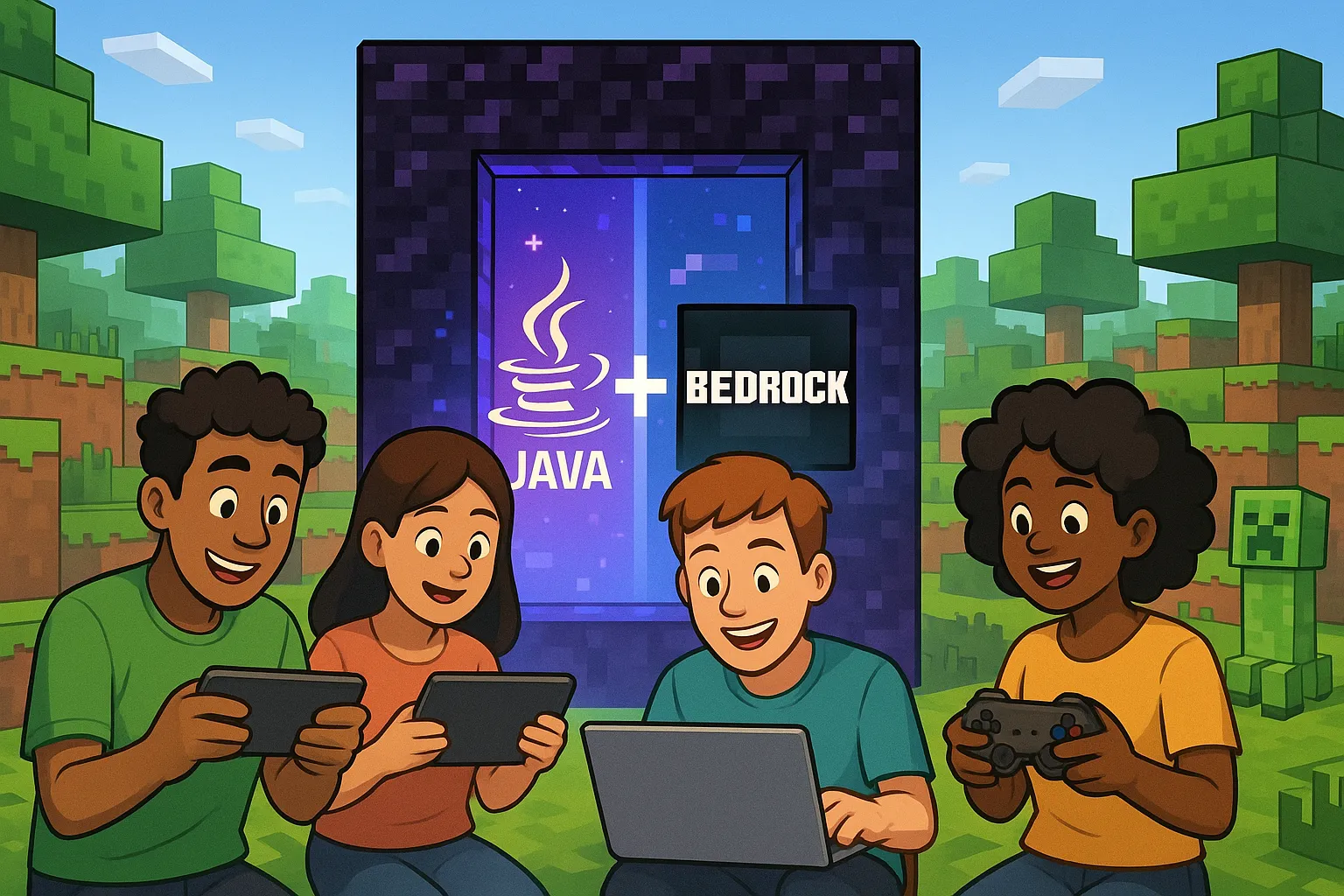 Crossplay Java ↔ Bedrock : trouver un serveur FR (2025 ...