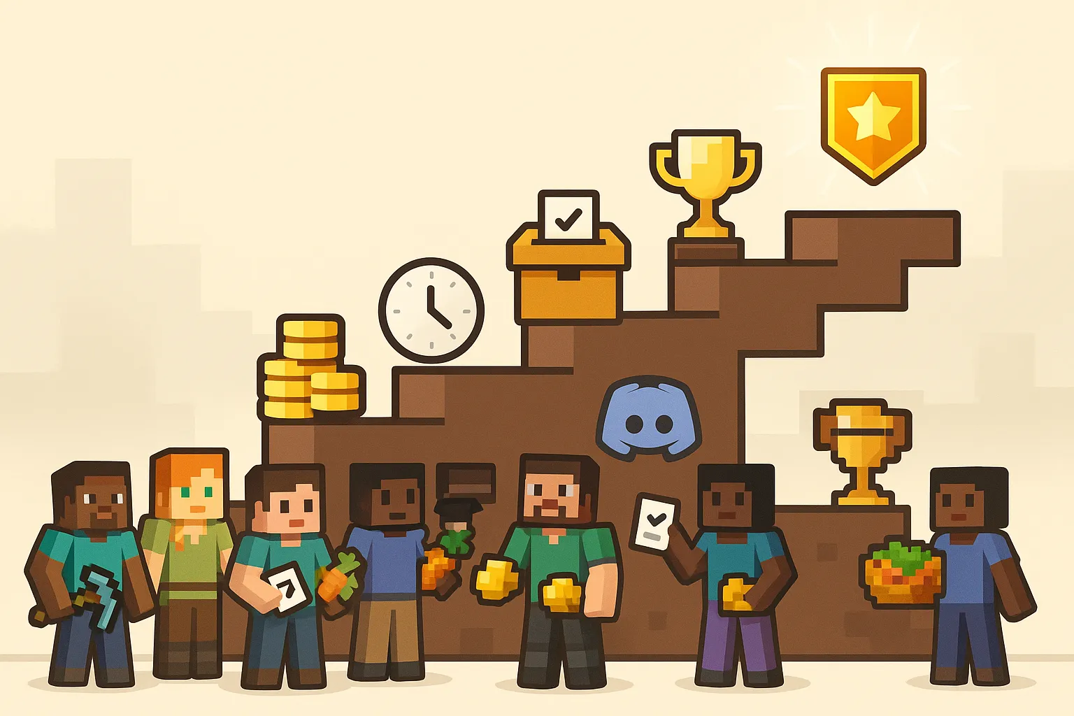 10 astuces pour monter rapidement en grade sur un serveur Survie