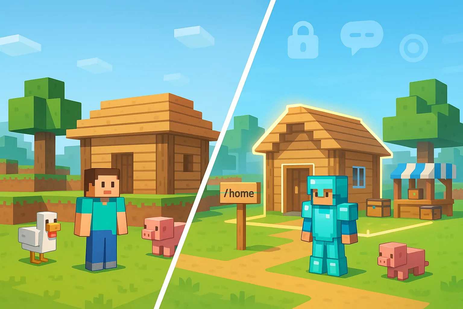 Survie semi-vanilla vs vanilla: lequel choisir ?