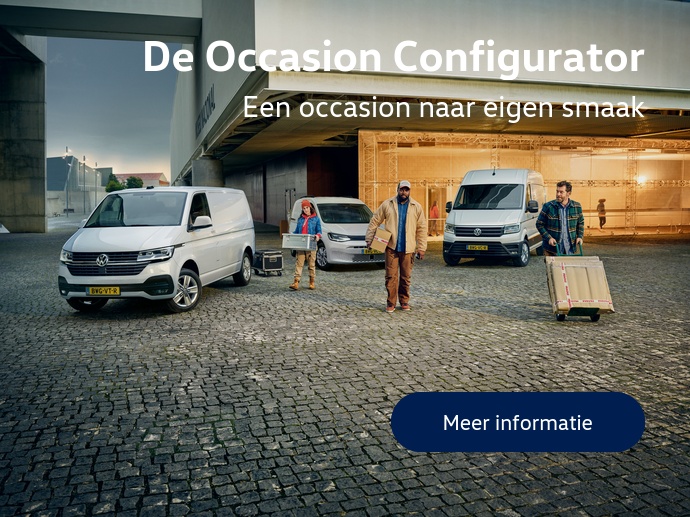 VW Bedrijfswagens Occasion Configurator banner desktop