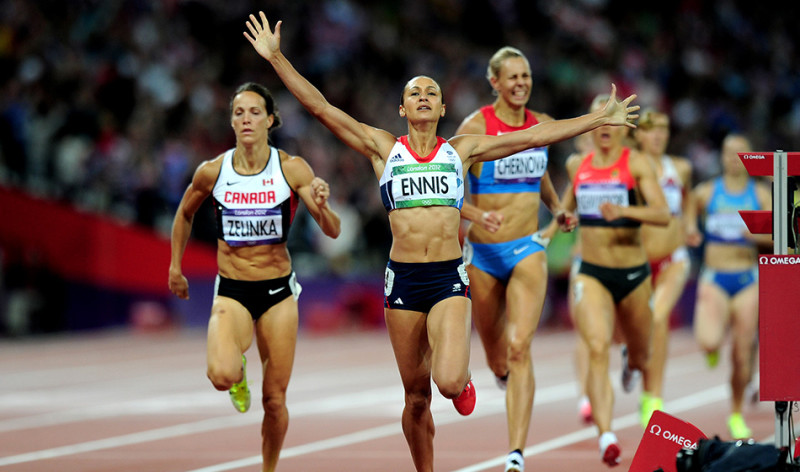 2012 Olympic champion runner Dame Jessica Ennis-Hill.