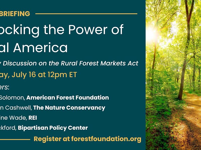 WEBINAR: Unlocking the Financial & Conservation Power of Rural America ...
