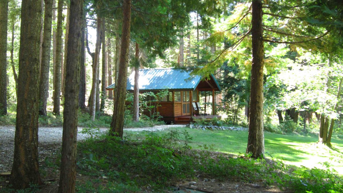 Cabin on Dreisbach property - from George Pelton