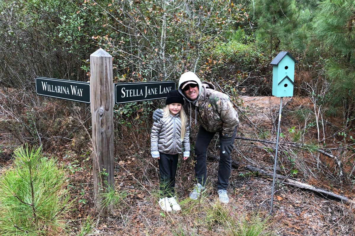 Pam and Jim Porter (landowners, SC)-Granddaughter