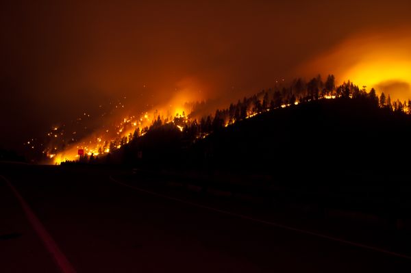 Wildfire in Montana_shutterstock_72963406