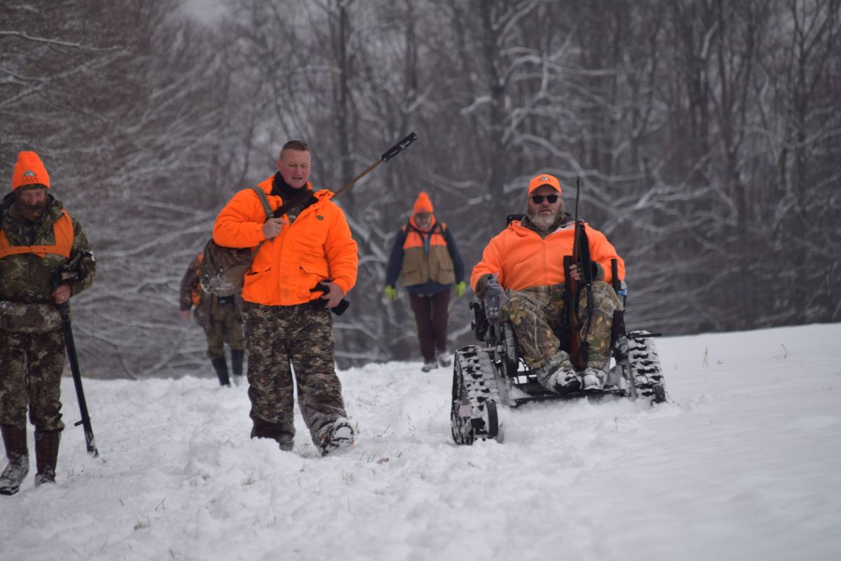 Hunters on LEEK Property