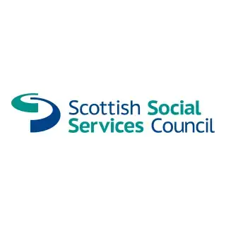 Scottish Social Services Council logo.