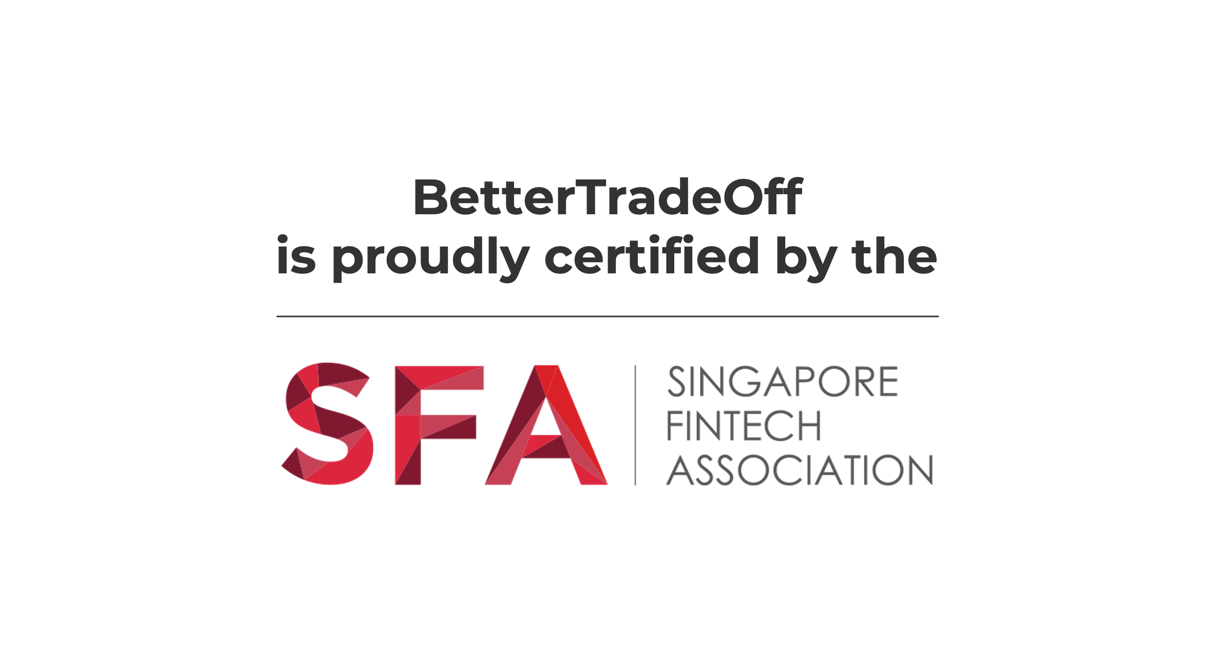 BTO is proudly certified by the SAF