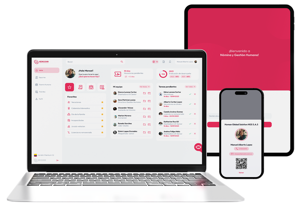 Software para gestión humana en Colombia