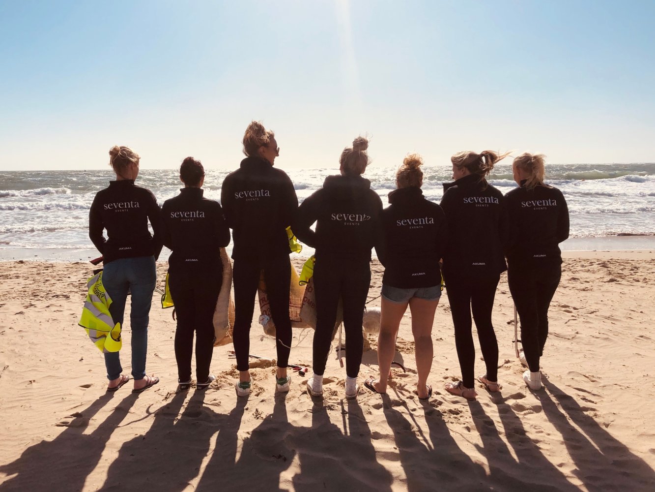 Seventa Beach Clean Team Branding