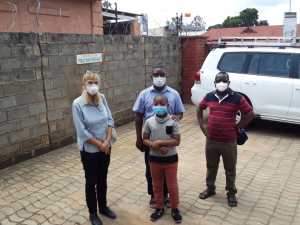 PPE Handover Kabwe 2