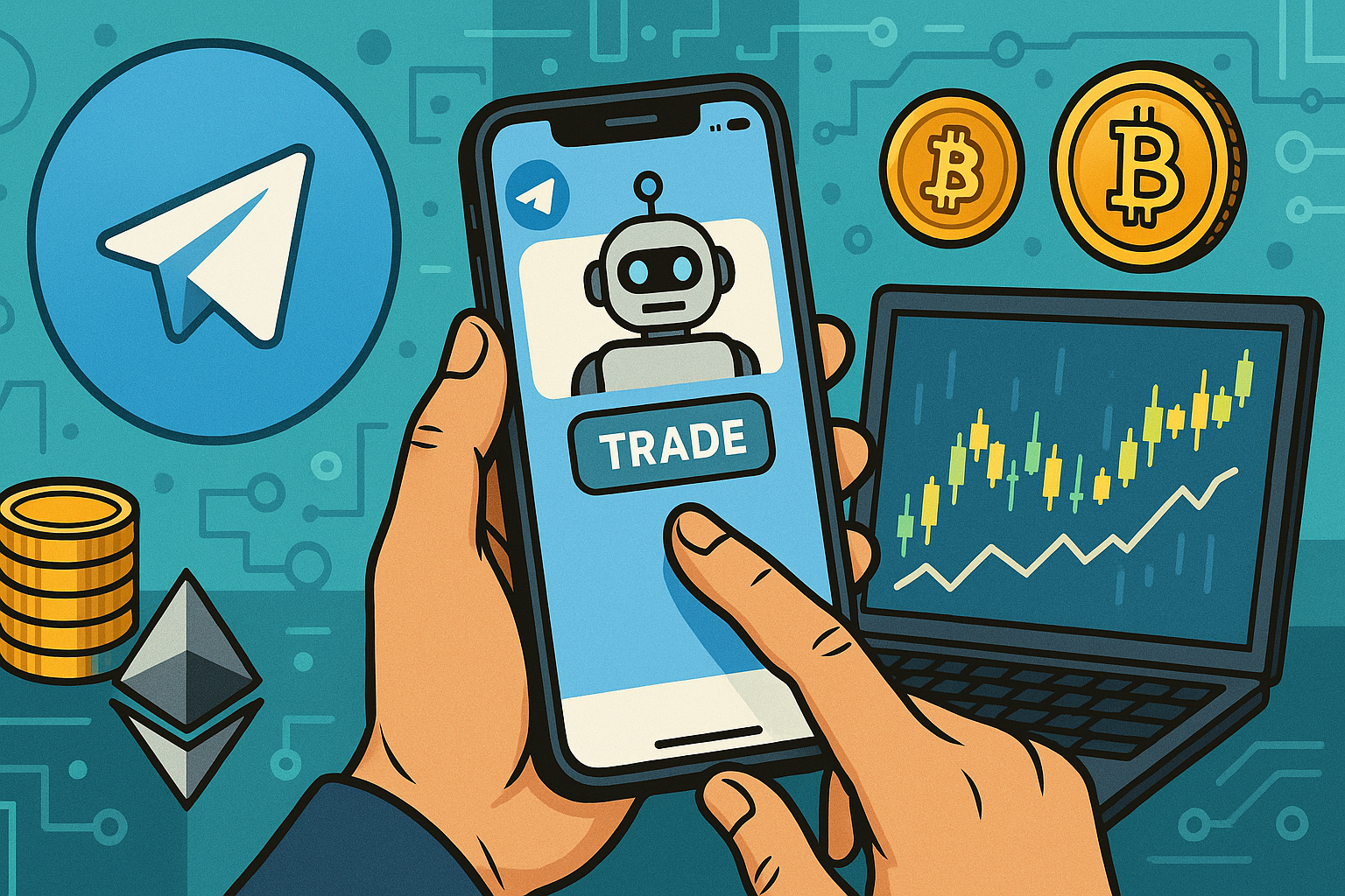What are Telegram trading bots: how to trade crypto in Telegram | OKX