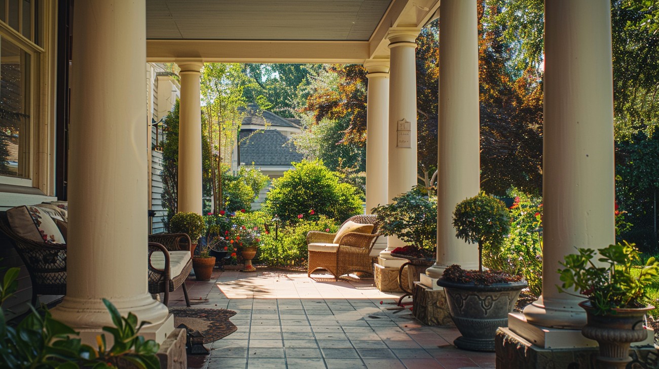 front porch columns near you