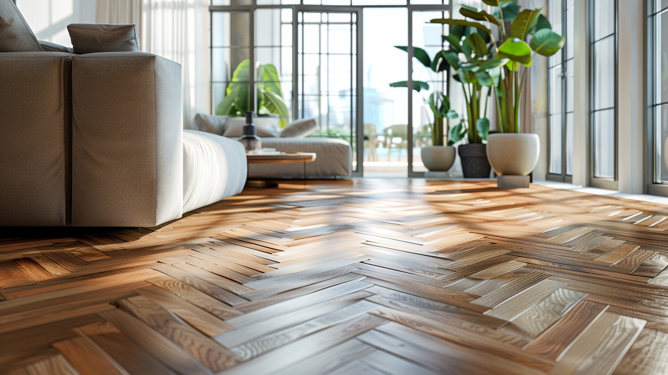 parquet flooring photo