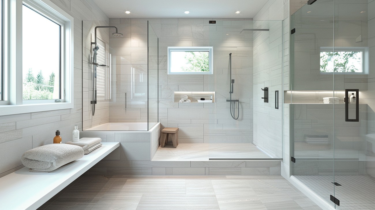Pony Wall Shower photo