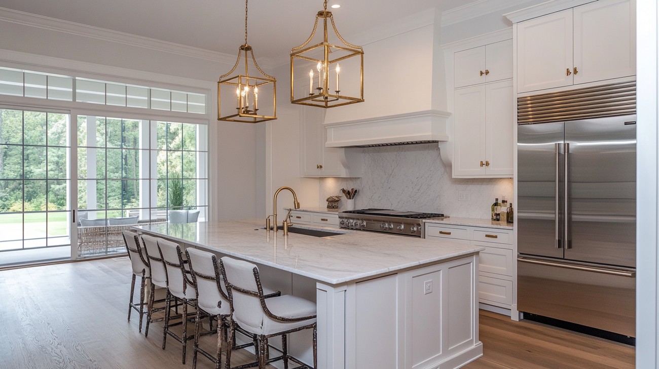 luxury kitchen remodel photo