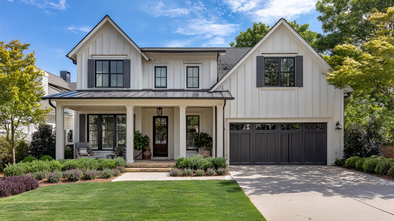 board and batten exterior siding photo