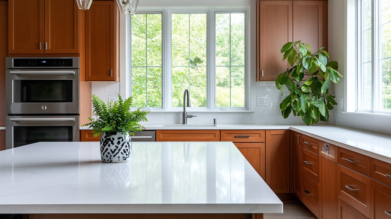 best white quartz kitchen countertops