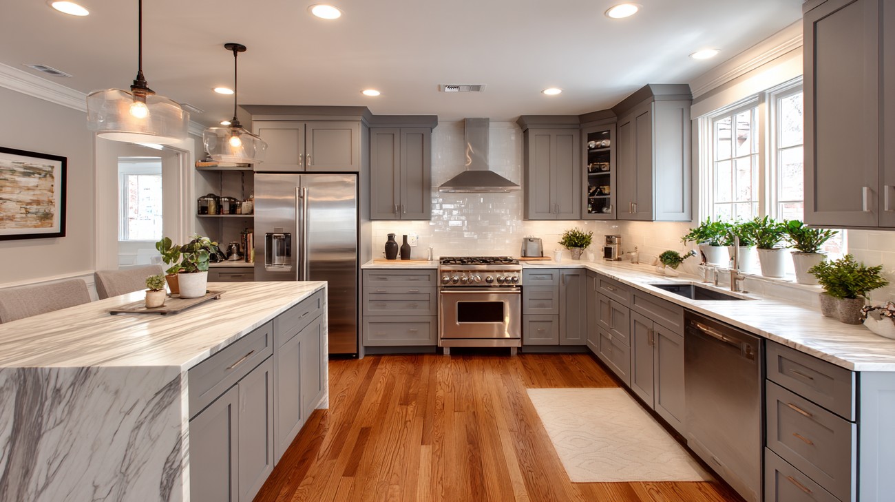 Transform Your Space with Grey Kitchen Cabinets