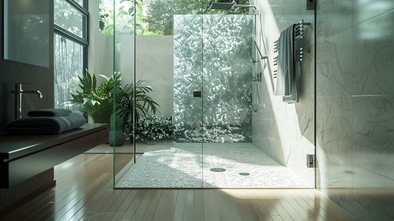 Corner Shower photo