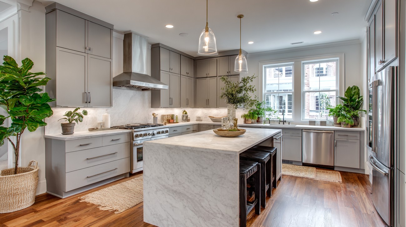 best grey kitchen cabinets